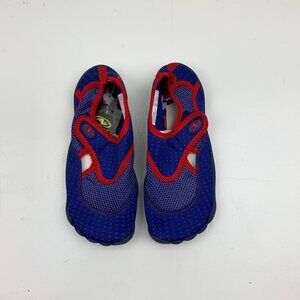 Athletic Works Aqua Socks/Shoes With Velcro Strap Women's Size 7-8 New With Tags